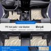 Fits Dongfeng Fengshen L7, L8, E70, Yixuan, SKYEV01, Haohan, Haoji - TPE Floor Mats & Door Sill Full Coverage
