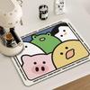 Ruhan Cartoon Diatomaceous Earth Mat