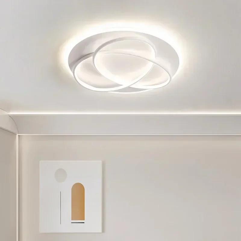 Lampă de Plafon LED Modernă Pentru Living, Sală de Mese, Dormitor, Birou, Restaurant, Balcon, Decor Acasă, Corp de Iluminat de Interior, Lustră