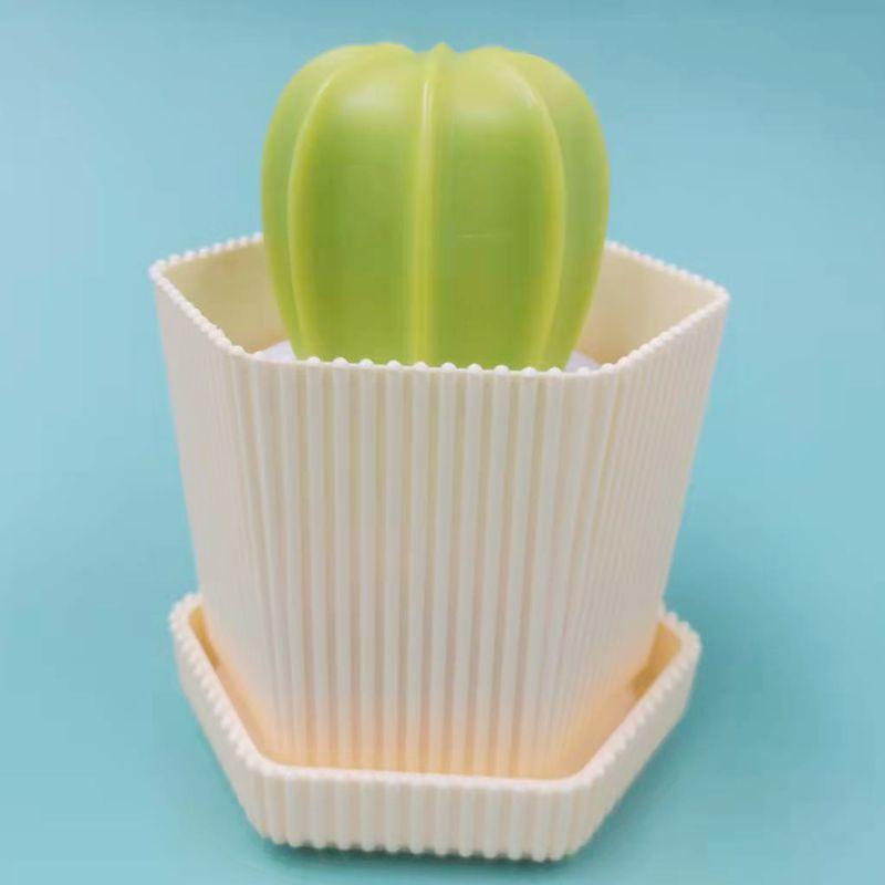 Creative Pot Brush Prickly Pear Nano Cleaning Ball Gradient Color Cleaning Brush Pot Brush