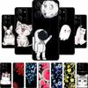 For Redmi 15C 5G 2025 Phone Case Cat Cartoon Soft TPU Black Silicone Back Cover For Xiaomi Redmi 15C 4G Cases Protective Shells