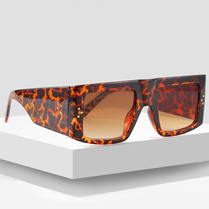 2020 Rice Nail Sunglasses, Personalized Thick Foot Glasses, Personalized Rivet Cl Sunglasses Of The Same Style For Women