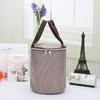 Neue zylindrische Lunchtasche Thermoisolier-Behältertasche Tragbare Lunchbox-Tasche Wasserdichte Lebensmittelaufbewahrung Eisbeutel Kühlertaschen