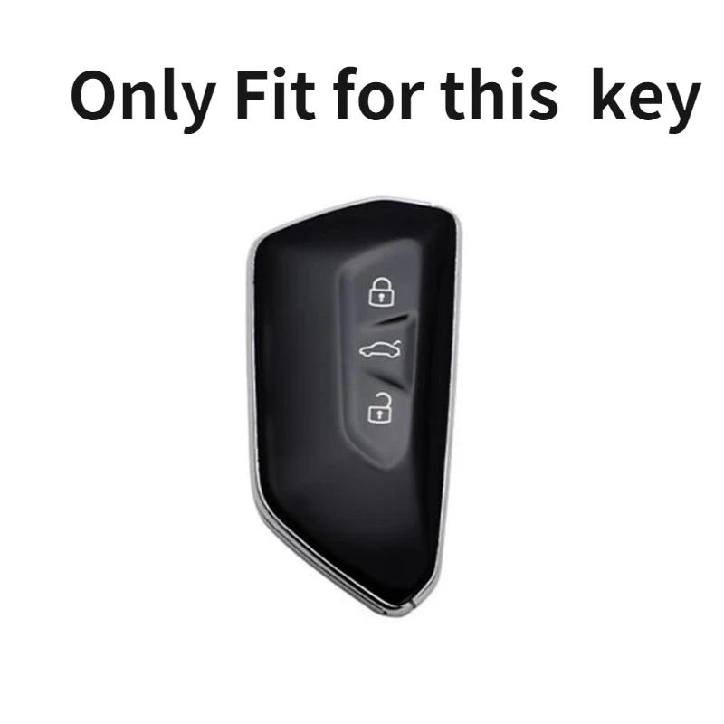 Auto Key Fob Cover Case Fit For Vw Volkswagen Golf 7 8 Git Mk8 Id.3 Id.4 Cupra Formentor Skoda Octavia A8 Seat Leon Mk4