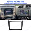 For VW MQB POLO 6C 6R 2014-2017 Car Radio Trim OEM MIB Frame Headunit Screen Bezel CD Plates Decorative Panel