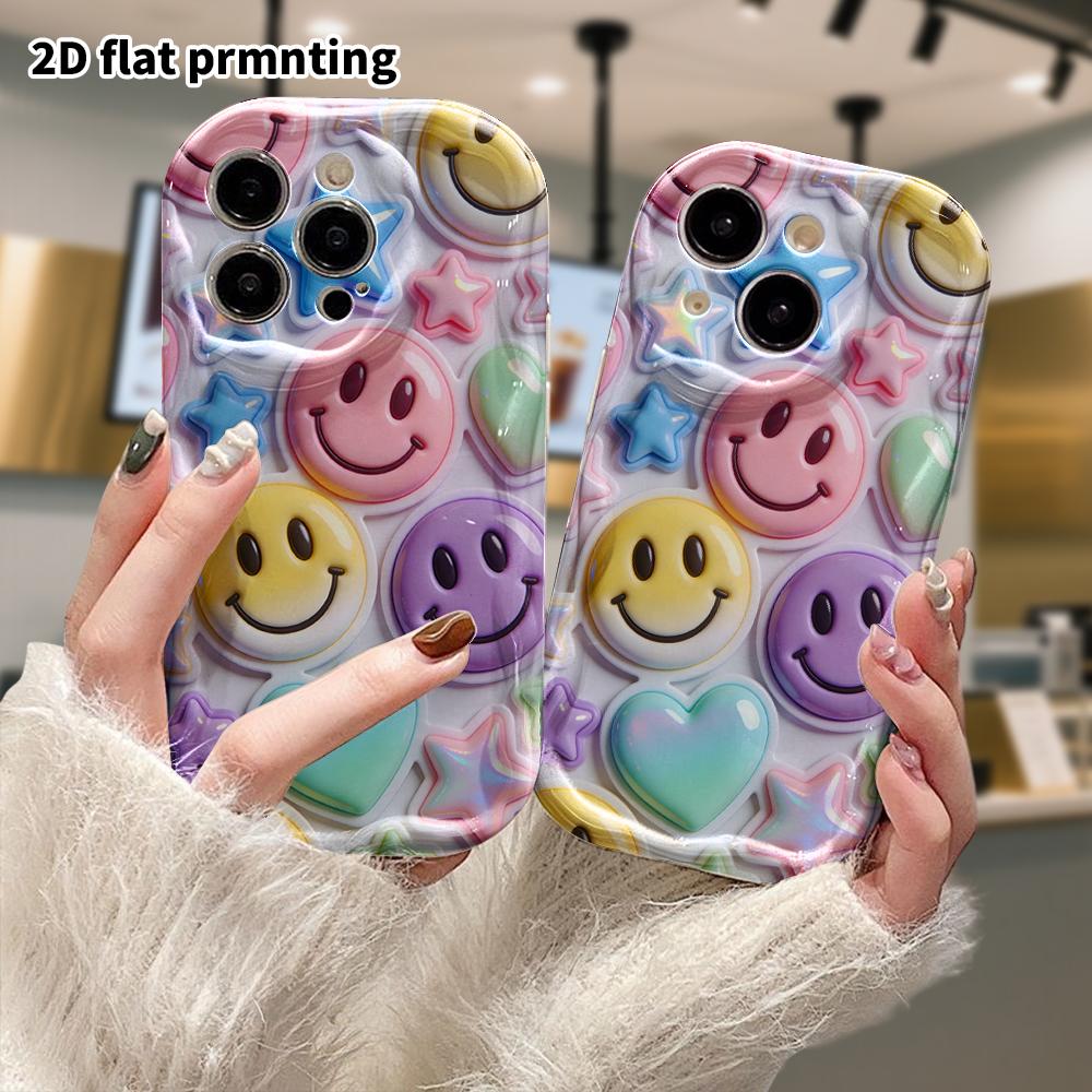 Phone Case: 2D Flat, Suitable for iPhone 18, 17, 16, 15, 14, 13, 12Pro Protective Case, Full of Playful Fun, Perfect Christmas and Halloween Holiday G