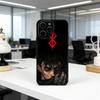 Classic B-Berserk BG G-Guts Phone Case Silicone Soft For IPhone 17 16 15 14 13 12 11 X XR Plus Pro Max Plus