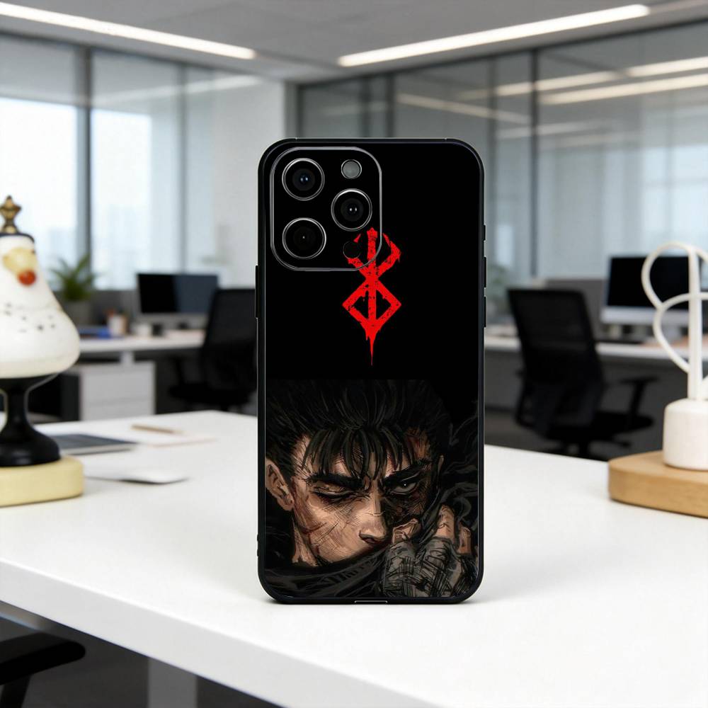 Classic B-Berserk BG G-Guts Phone Case Silicone Soft For IPhone 17 16 15 14 13 12 11 X XR Plus Pro Max Plus