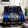 FC Internazionale Milano Thema Personalisierte Outdoor Flanelldecken Weich Und Geeignet Für Alle Jahreszeiten Perfekt Für Sofas Betten Und Camping