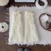 1 Pair Imitation Mink Harajuku Socks Boots Stocking Thickened Leggings Winter Boots Cover Lolita Furry Leg Warmers