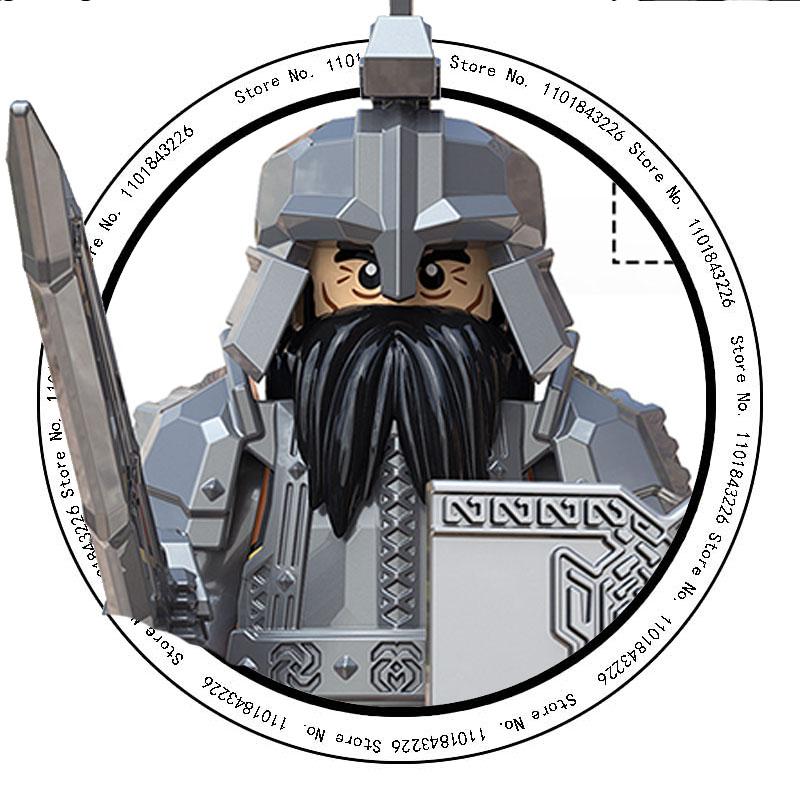 2025 First Release The Lord of the Rings PG8150 Building Block Action Mini Action Figure Halloween Christmas Gifts for Kids