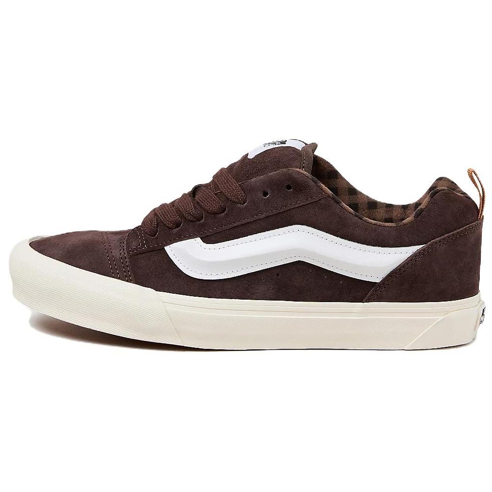 

Vans Knu Skool Comfortable Versatile Low-Top Skate Shoes Women Sneakers Brown VN000CS0DFN 45
