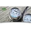 12V Vergaser-Stil Doppelköpfe Universell Motorrad Mechanischer Kilometerzähler Hohe Qualität Tachometer und Motordrehzahlmesser