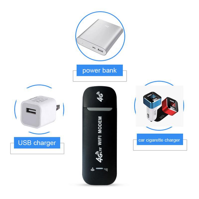 4G High-Speed 150Mbps Portable USB WiFi Modem for Home and Car