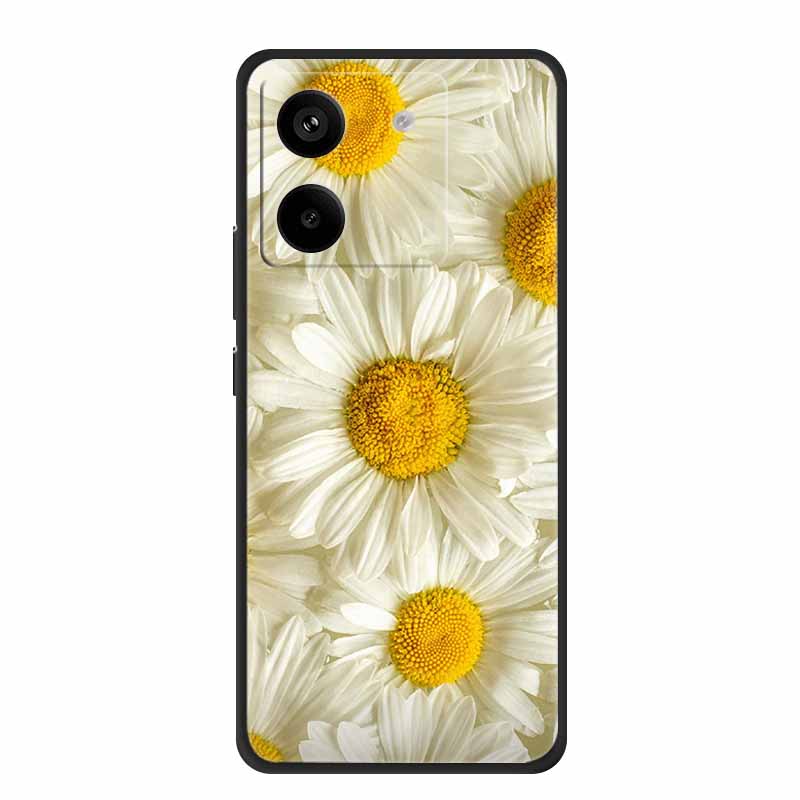 For Xiaomi Poco M7 Pro 5G Case Animals Soft Silicone TPU Phone Cases Back Cover for PocoM7 Pro Protective Shockproof Cats Fundas