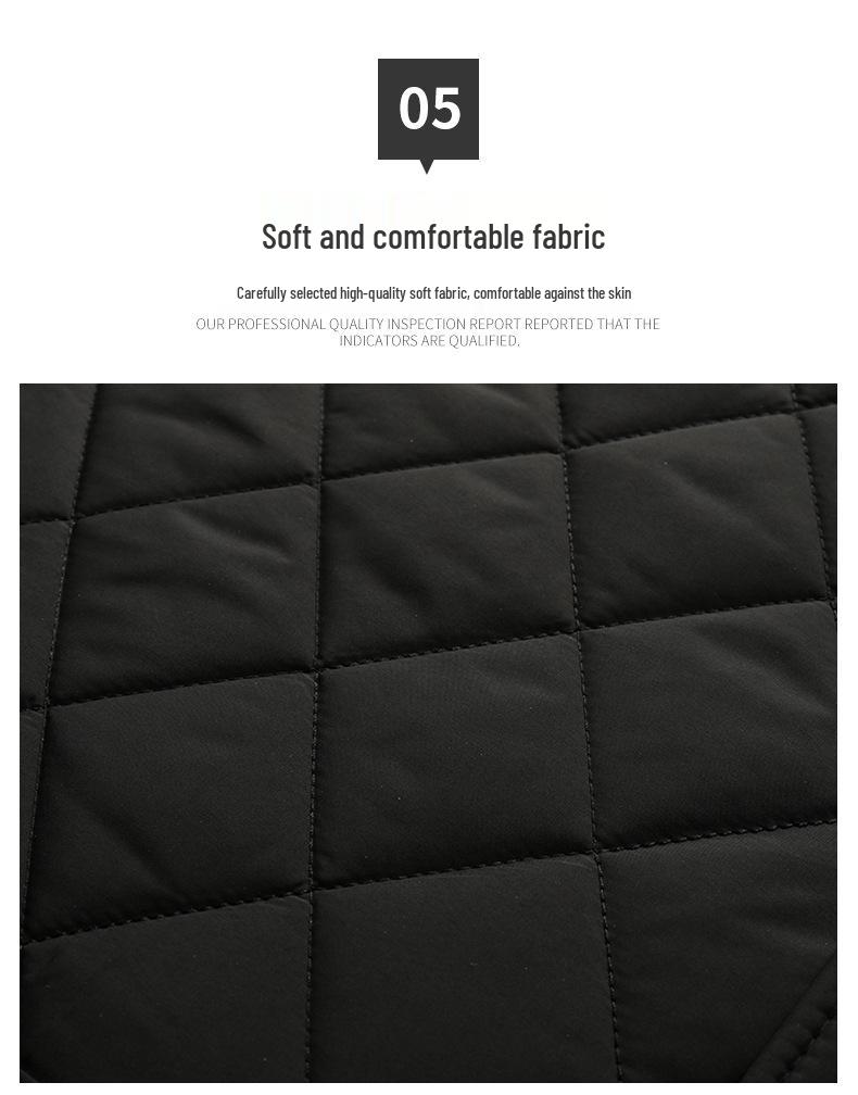 Men's Fur-Lined Wool Vest - Sheepskin Sleeveless Jacket for Middle-aged and Elderly Winter Warmth