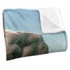 Royce McClure Charging Elephant Silky Supersoft Blanket