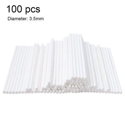 100pcs/bag Lollipop Sticks Paper Cake Sticks DIY Kitchen Candy Chocolate Rods