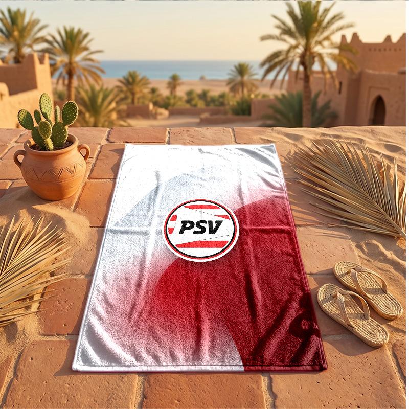 Telo Mare in Microfibra PSV Eindhoven FC Asciugatura Rapida Assorbente Grande per Spiaggia Nuoto Viaggio