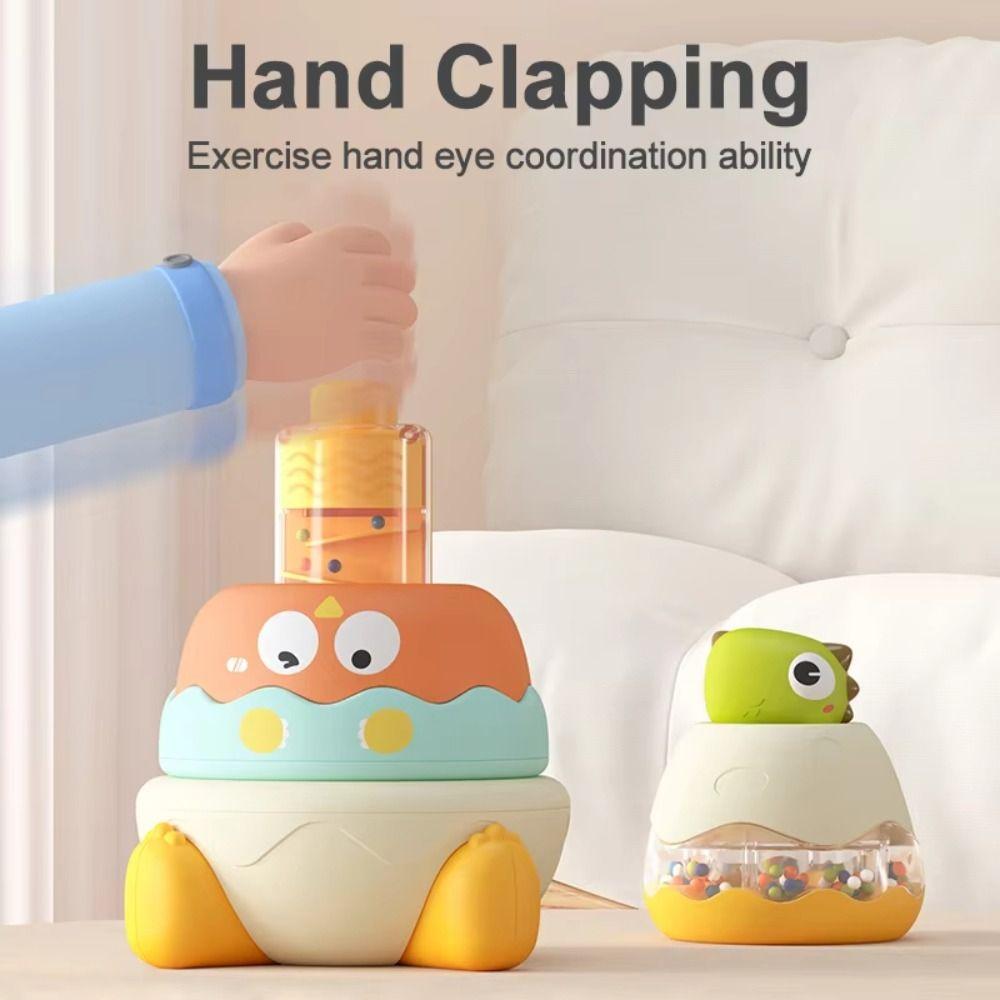 Montessori Toy Stacking Rings Developmental Toys  Develop Cognition Ability
