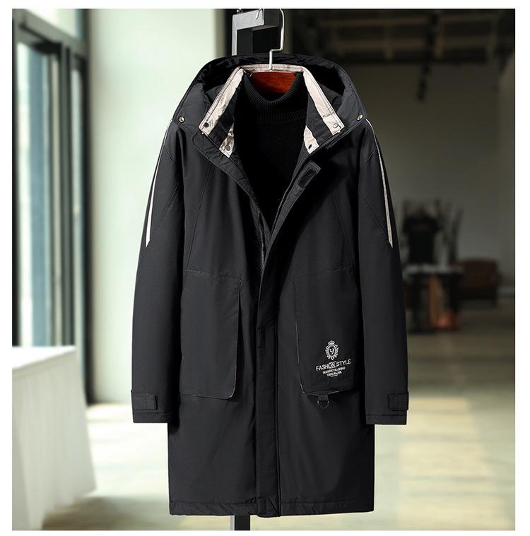 Winter Thickened Plus Size Trendy Loose Long Cotton Coat for Plus Size