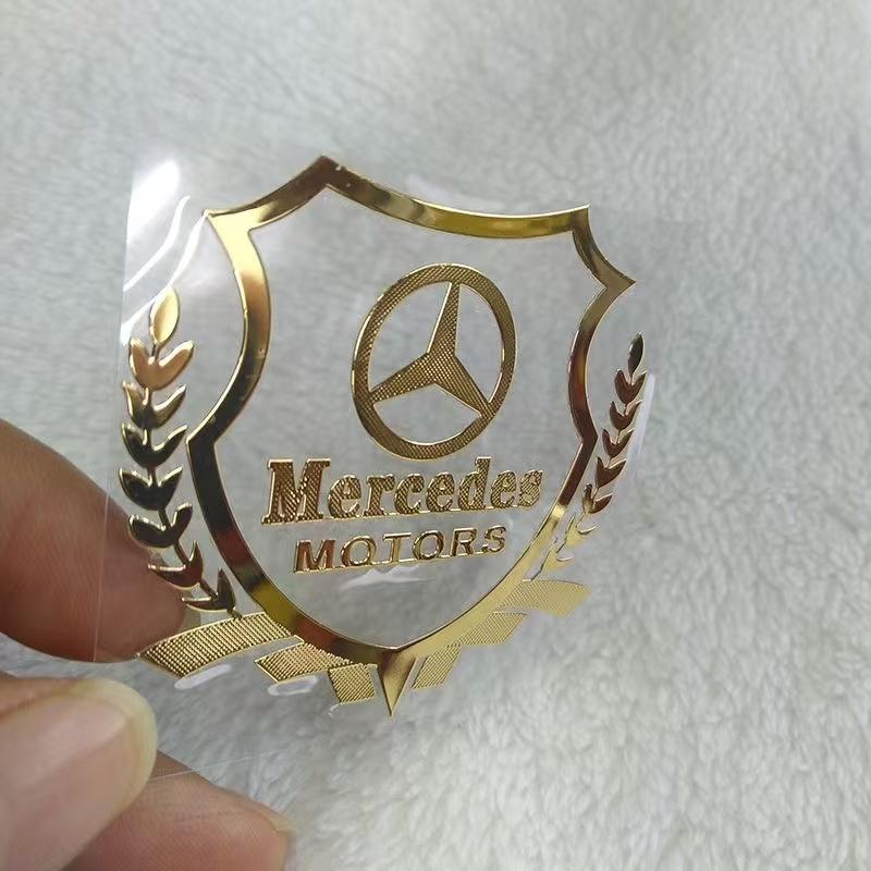 Car Sticker 2pcs Car Window Body Trunk Decoration Badge Auto Accessorie For Benz C E S Class W204 W205 W212 W213 W211 W220 W222