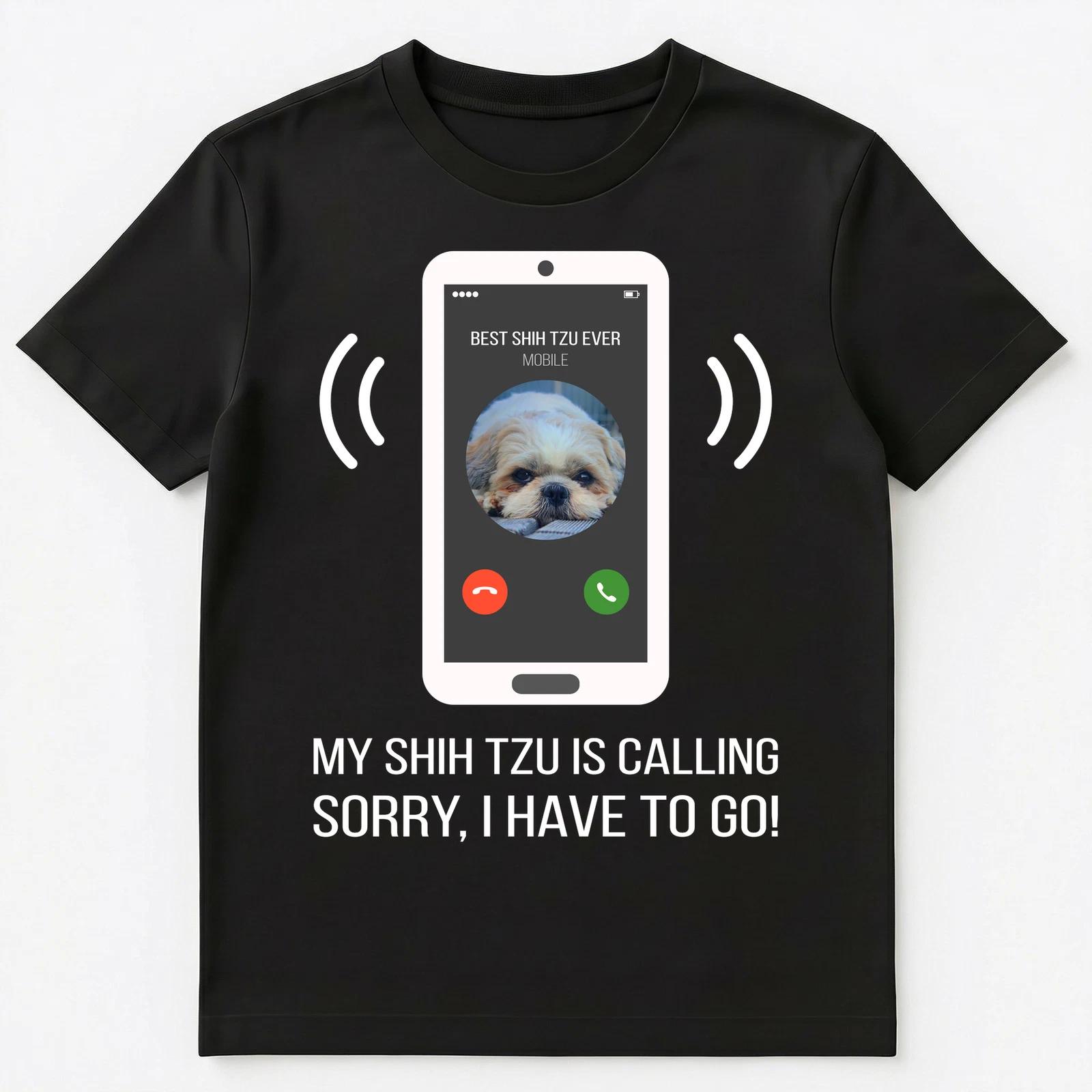 

Funny Shih Tzu Dog Unisex T-Shirt M
