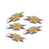 ydpf8 5/10Pcs Aluminum Car Remote Key Emblem Stickers For Chevrolet Trax Camaro Aveo Cruze Sonic Silverado Captiva Equinox Trailblazer