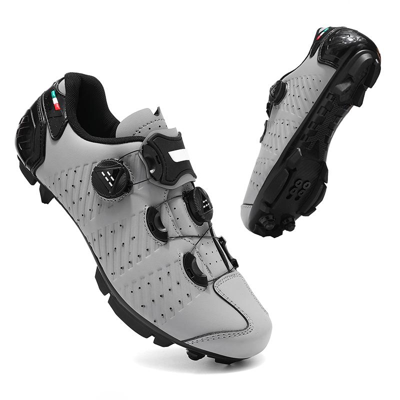 Pantofi de ciclism pentru șosea, pantofi de ciclism pentru mountain bike respirabili și rezistenți la uzură, pantofi profesioniști cu blocare pentru bicicletă Bărbați sau Femei