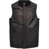 Solid Color Round Neck Single Breasted Sleeveless Vest Men Vest Black IW7477