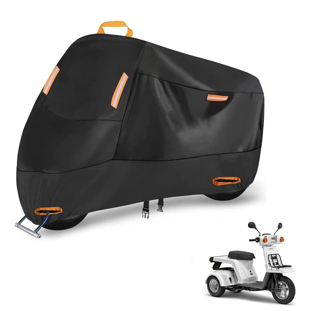 Motorcycle Cover, Compatible with Honda Gyro X Basic, Dedicated Bike Body Cover, Motorized Cover,