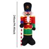 Nutcracker Inflatable Outdoor 8ft Waterproof LED Lights Decor Christmas Yard Inflatables For Family Friends Indoor Party Holiday