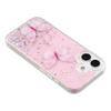For iPhone 17 TPU Case WANLONFENG AW Series PVC Butterfly Epoxy Phone Cover with HD Film