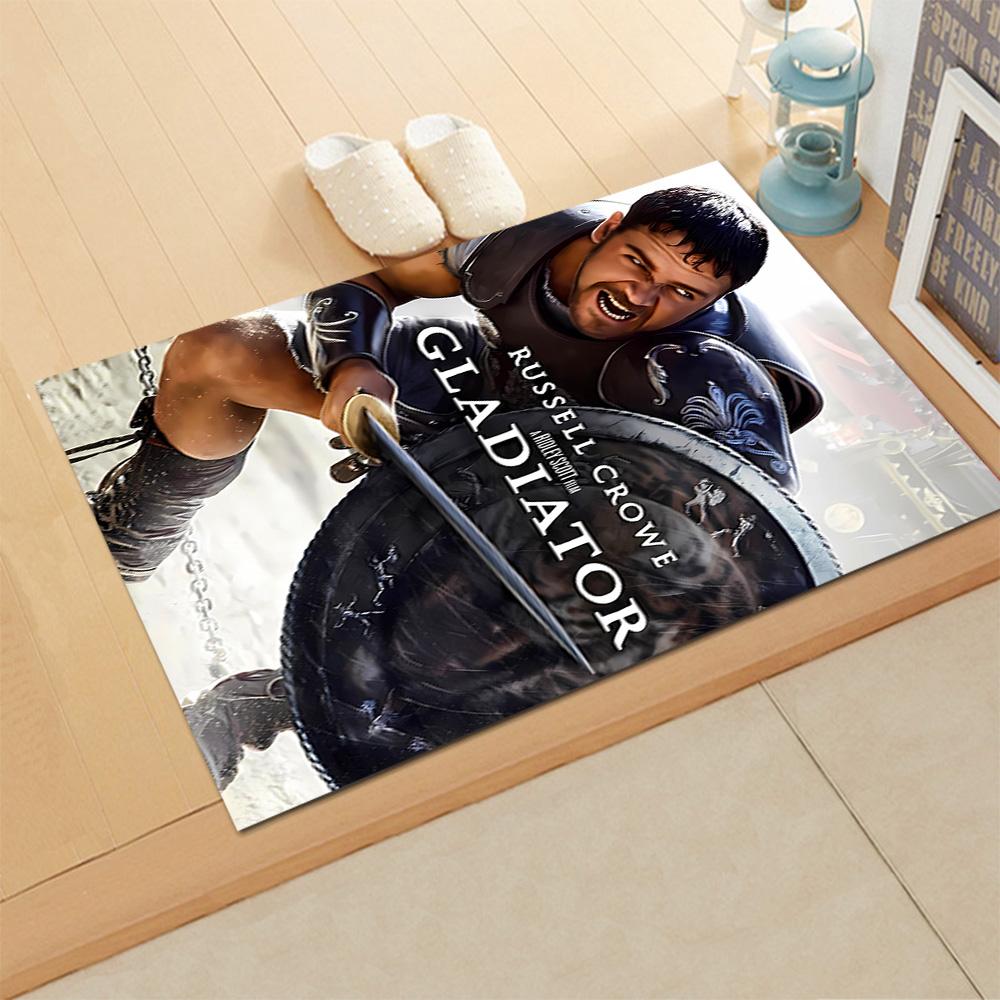 

Gladiator Epic Battle rug for living rooms, bedrooms, home décor, and as gifts. 40cmx60cm