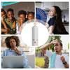 Hand Held Fan Pocket Fan Portable Power Bank Electric Cooling Device For Women Men Small Size For Vacation Trip Hiking Outdoor