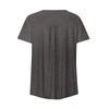 Women's Short Sleeve Tunic Loose Tops Casual Plus Size Tops Pleated Tunic Button Casual Summer T Tops For Women