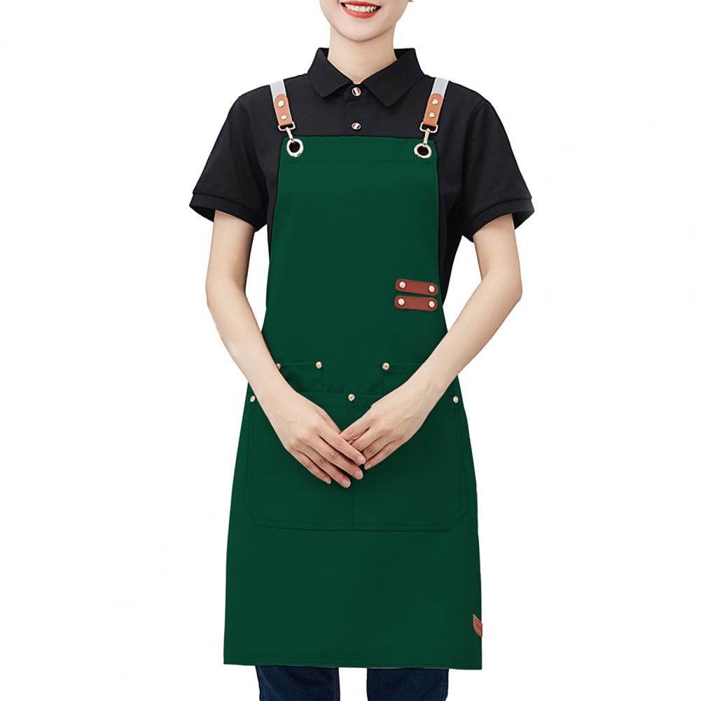 Tablier épais et imperméable pour homme et femme, anti-graisse, anti-taches, pour chef, café, restaurant, serveur, barbecue, cuisine