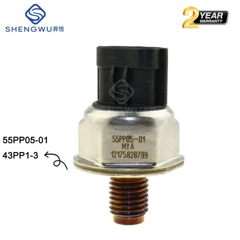 High Pressure Fuel Rail Sensor For SENSATA 2000BAR 45PP3-1 45PP3-4 43PP1-3 2600BAR 45PP3-3 45PP3-6 45PP3-7 CITROEN PEUGEOT FIAT 55PP05-01