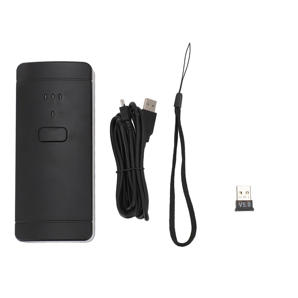 Bluetooth Barcode Scanner 3 Scanning Modes Wireless 1D 2D Bar Code Reader for Supermarket Warehouse