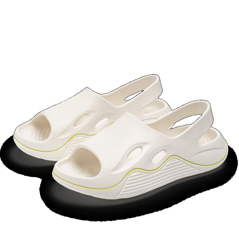 Fashion Soft Sole Slippers Men SummerNon-Slip Beach Man Comfortable Thick Bottom Platform Sandals Casual EVA Lightweight Walking Beach