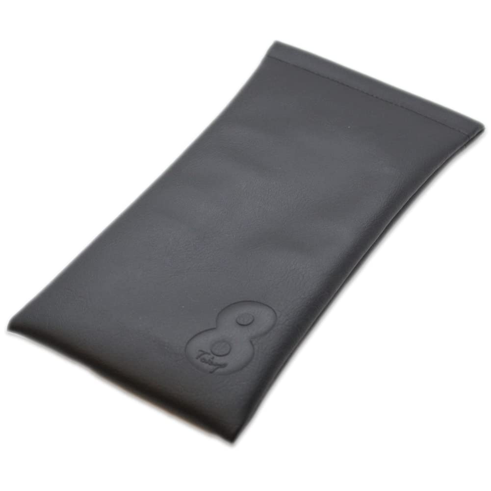 

Восемь больших мягких солнцезащитных очков Tokyo, сделано в футляре, кожа, Япония, C-97 чёрный