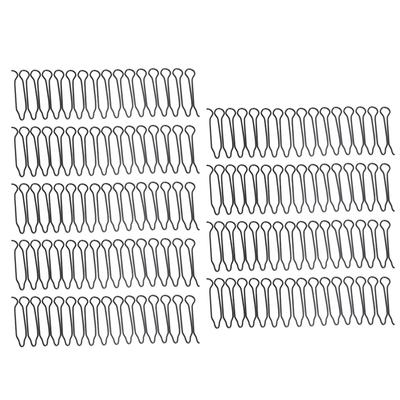 9pcs U Shape Hair Finishing Fixer Comb Stretch Invisible Flexible Hair Finishing Fixer Clips for Women Girls