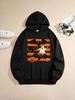Women's Hoodie Graphic Fall Streetwear Casual /Skeleton/Pumpkin/Halloween Theme
