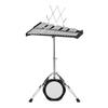32 Note Glockenspiel Xylophone Bell Kit with Mallets, Stand & Practice Pad