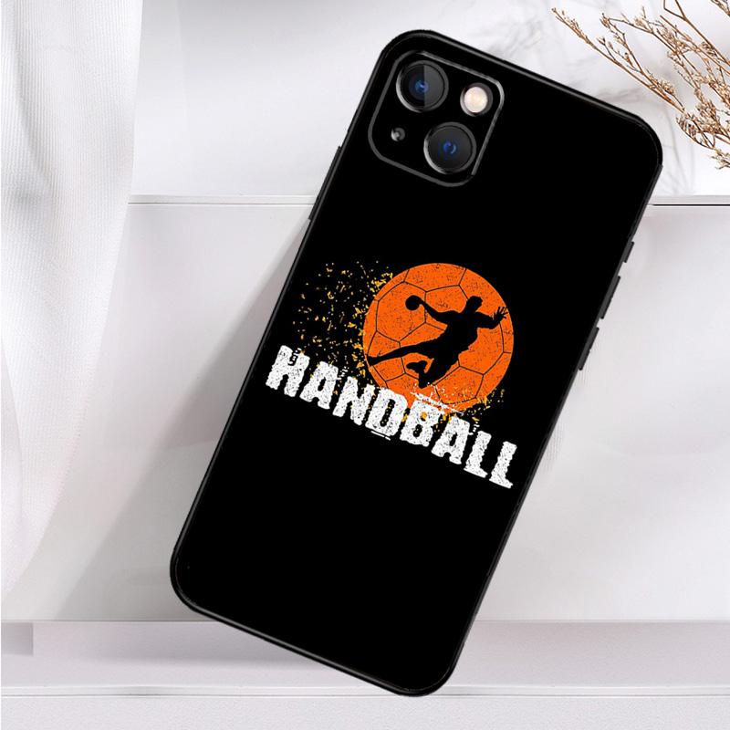 Handball Sport Shockproof Case For iPhone 18 17 Pro Max 11 14 15 16 Plus 12 13 Mini 16e 17 Air Phone Cover