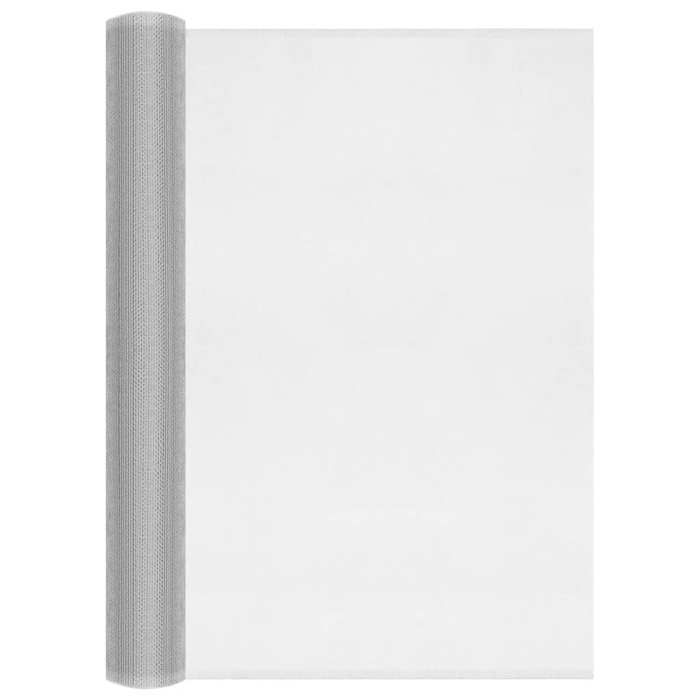 VidaXL Ecran en Treillis Moustiquaire Filet Clôture pour Animaux Barrière Cages à Oiseaux Clapier Porte Fenêtre Aluminium 150845