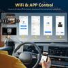 1080P WiFi DashCam Car DVR with 3/4 Lens 360°Auto Black Box Night Vision 24H Parking Monitor Video Recorder for Vehicle Security