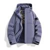 2026 Outdoor Warm Plus Size Waterproof Windproof Winter Hooded Ski Jacket with Graphene
