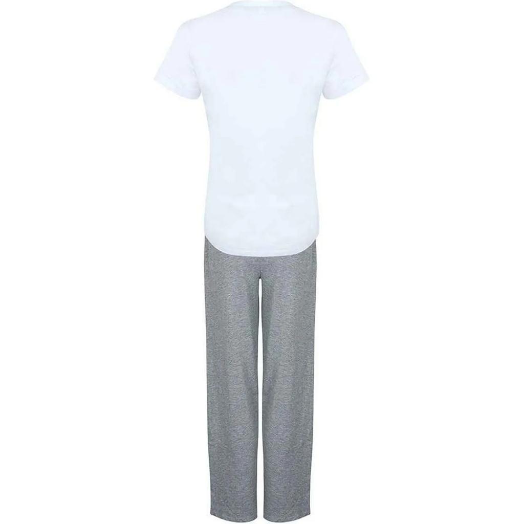 Towel City Womens/Ladies Heather Long Pyjama Set