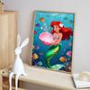 Disney Diamond Art Painting Kit Ariel 5D Diamond Painting Dot Art Home Wall Decor